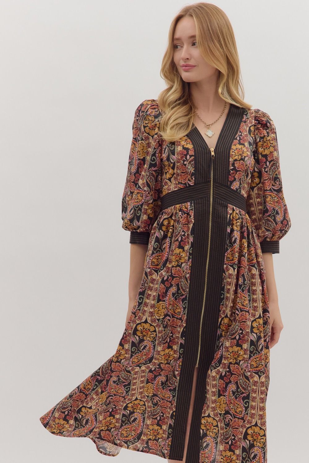 November Vibes Midi Dress