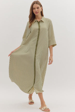 Stripes On My Mind Dress