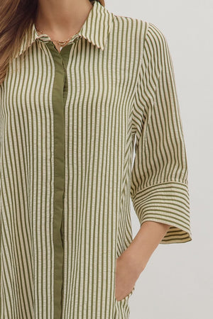 Stripes On My Mind Dress