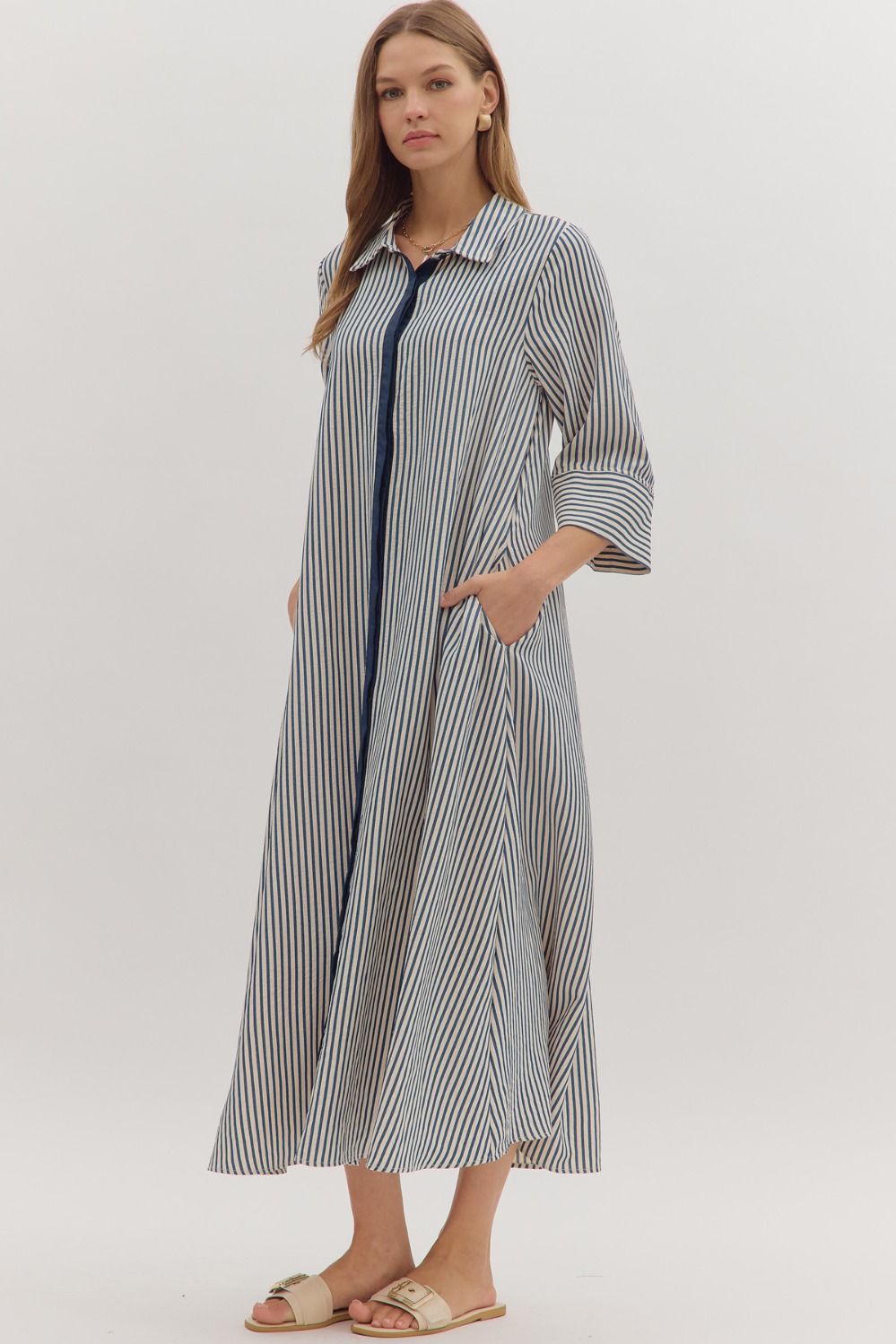 Stripes On My Mind Dress