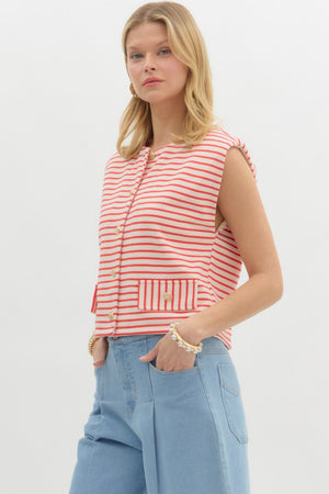 Sailor Away Top