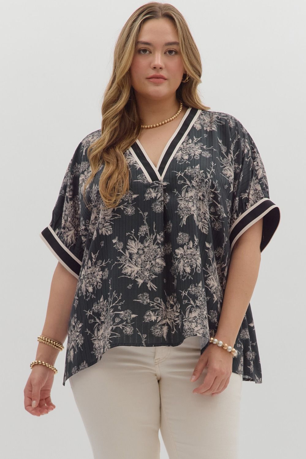 Chilly Days Top Plus