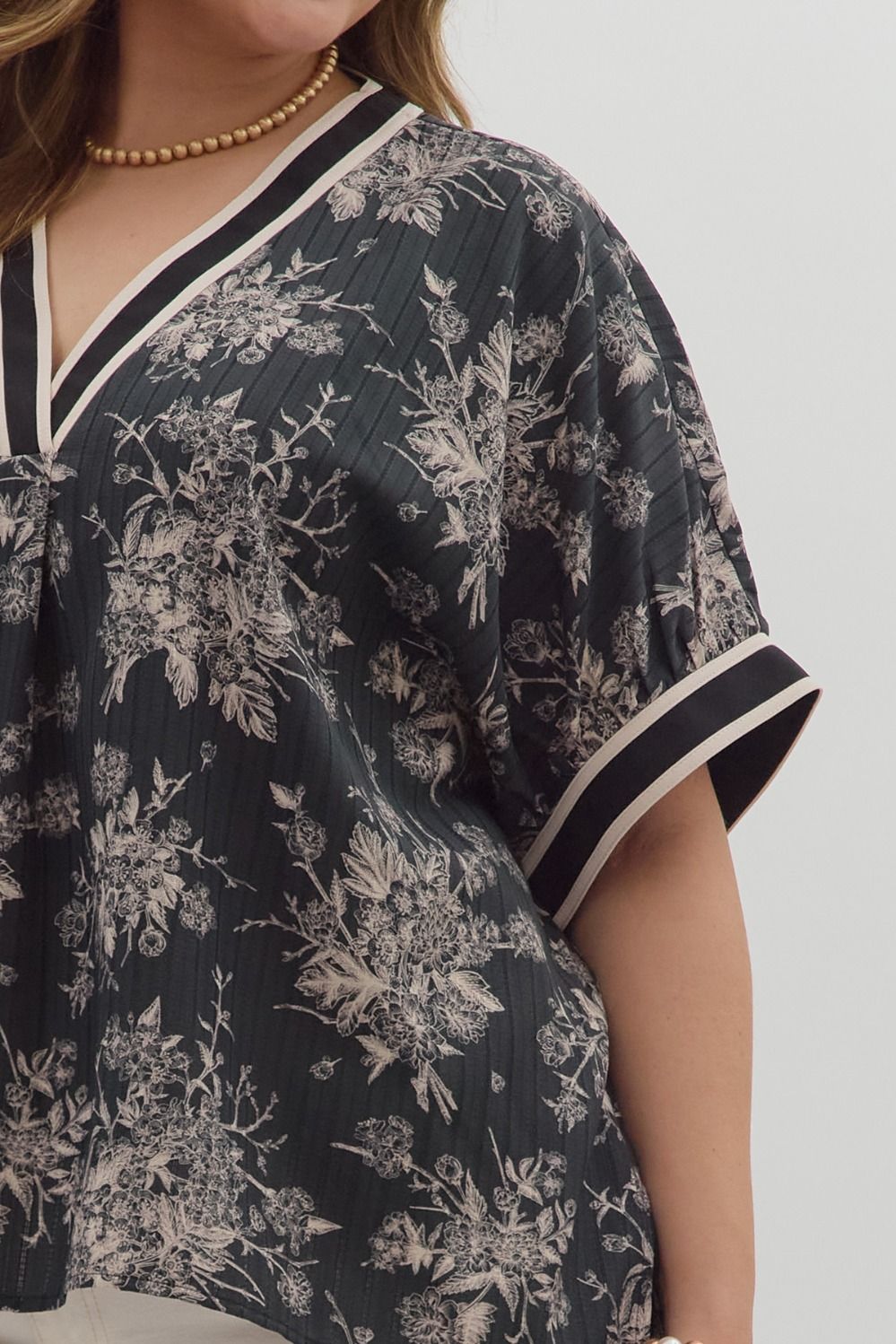 Chilly Days Top Plus