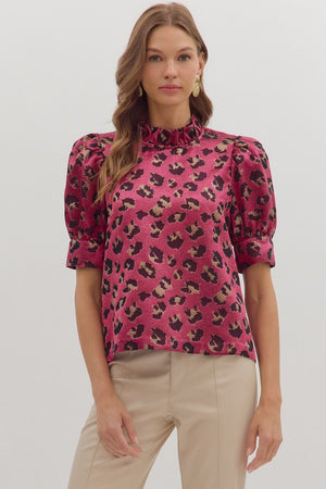 Life Of The Party Leopard Top