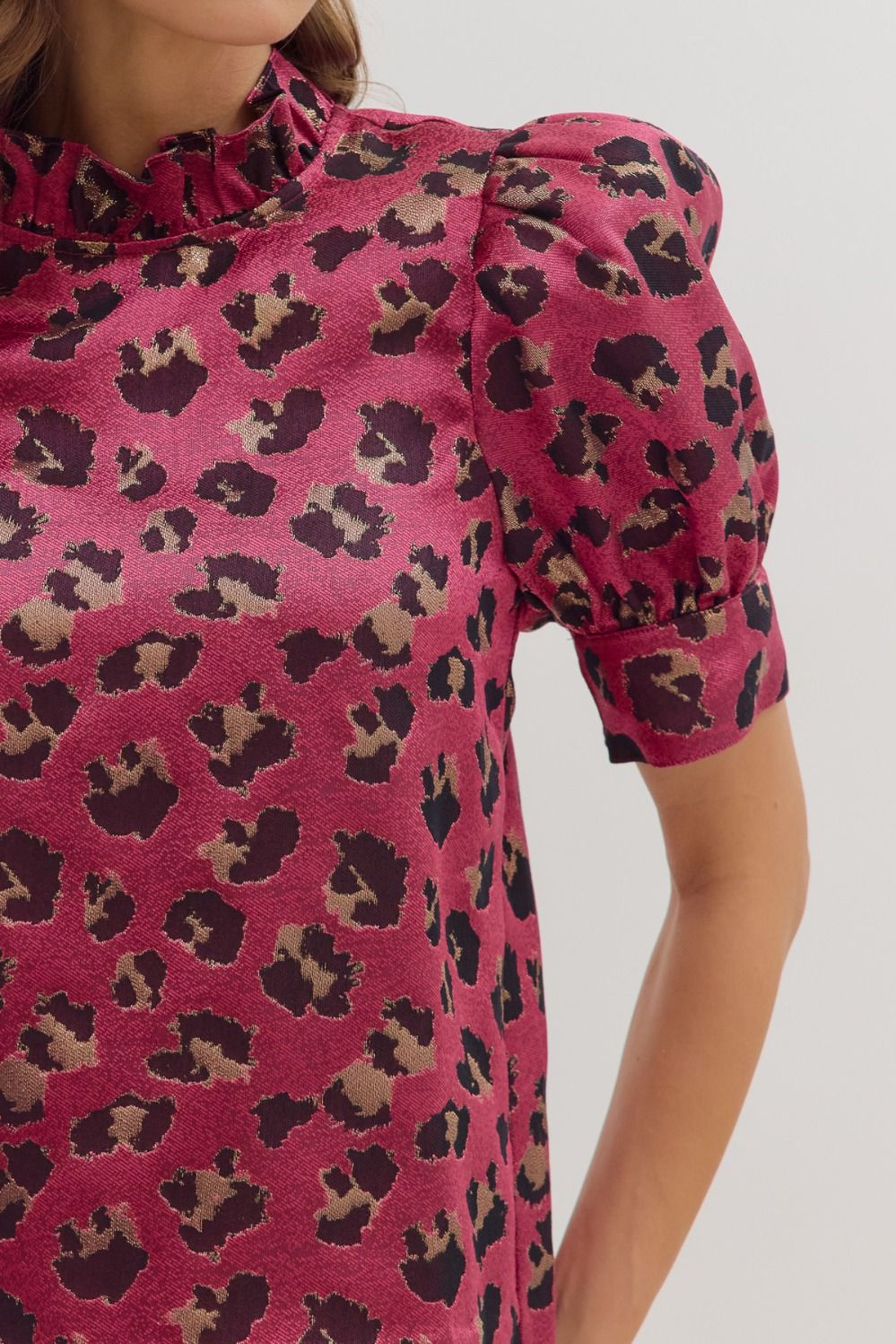 Life Of The Party Leopard Top