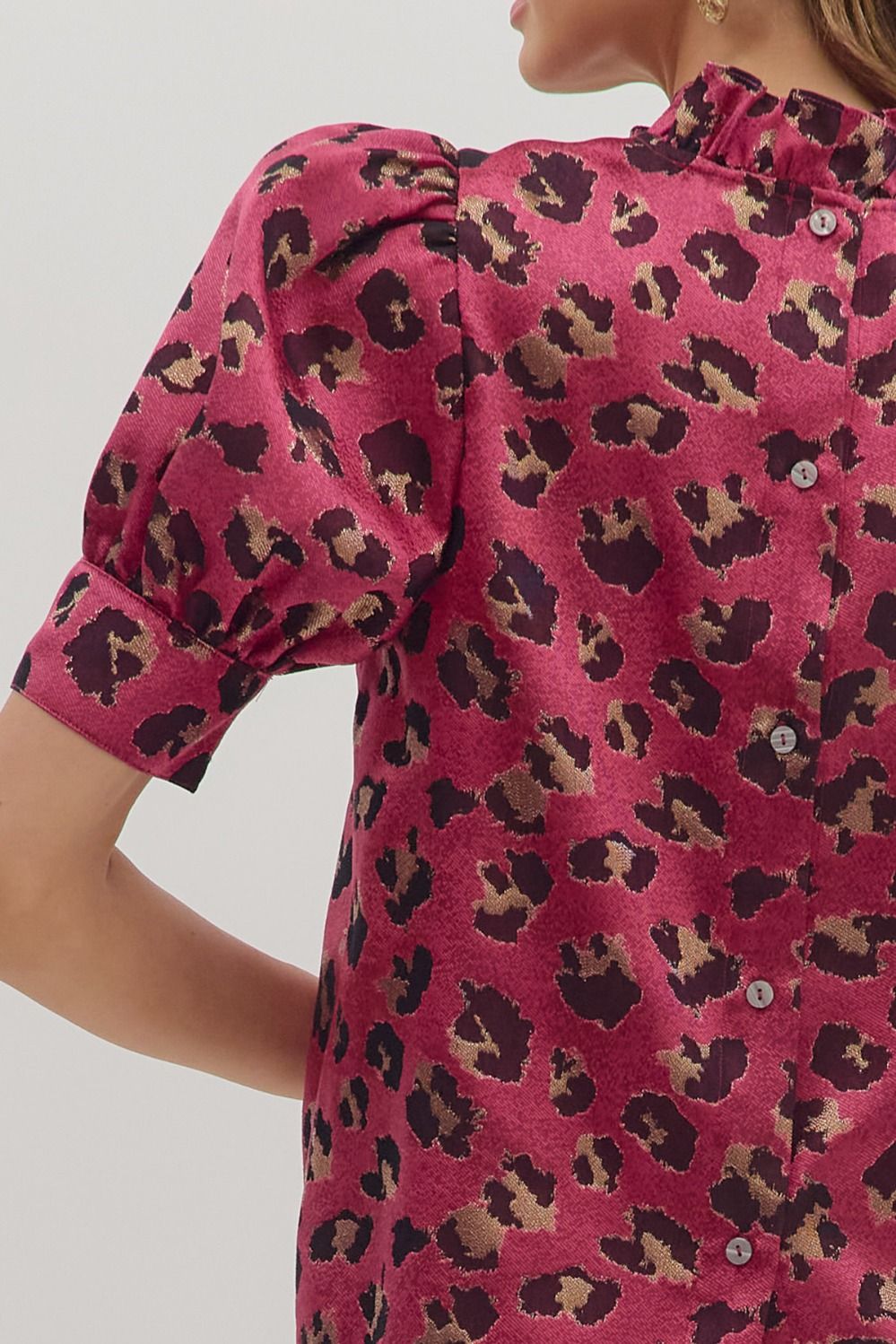 Life Of The Party Leopard Top