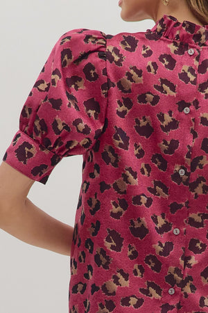 Life Of The Party Leopard Top