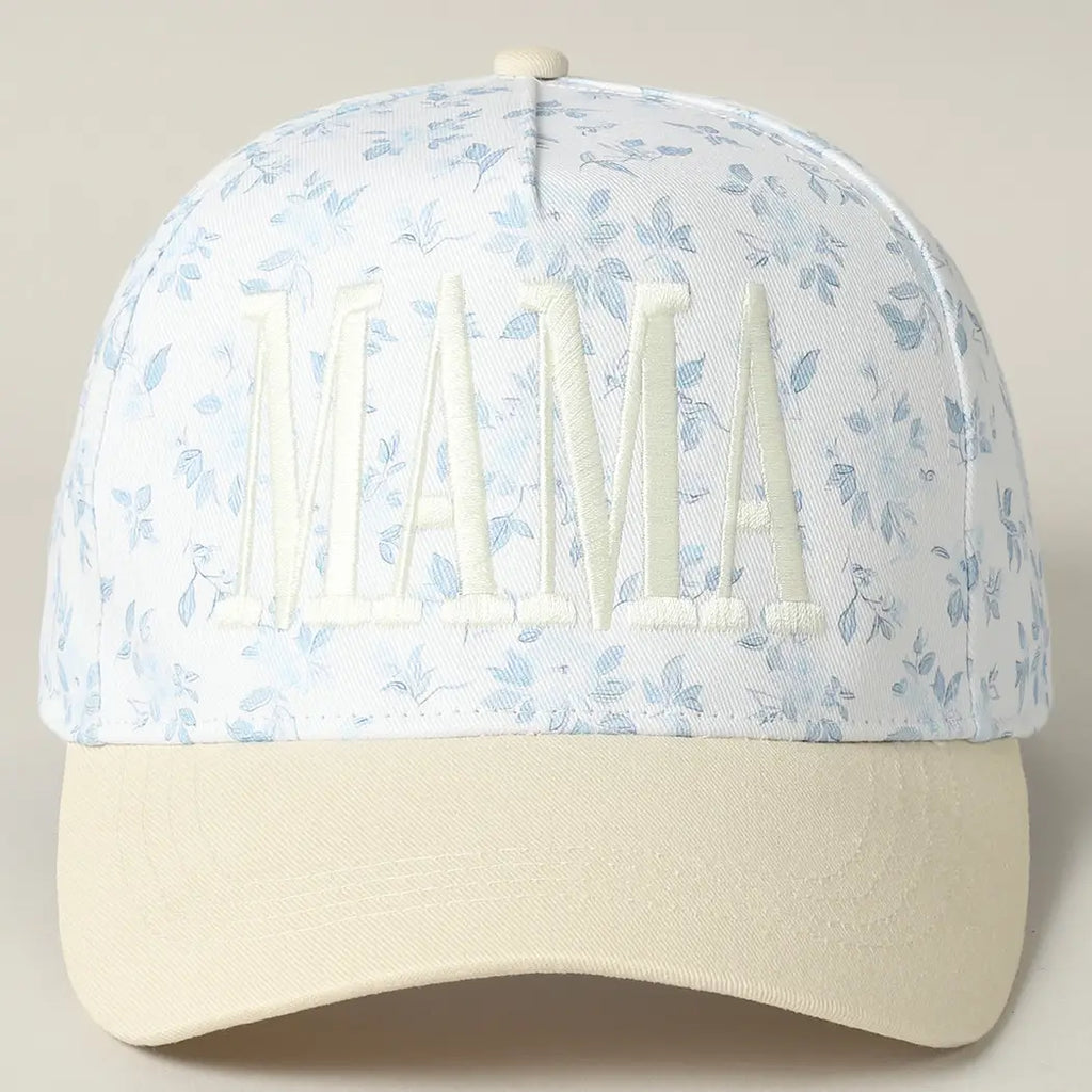 Floral MAMA Hat