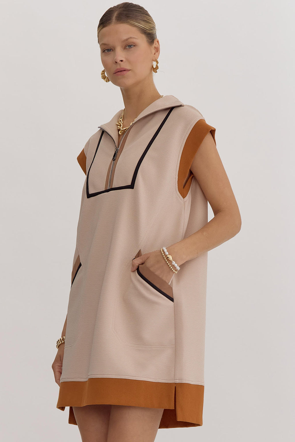 Neutral Ground Dress